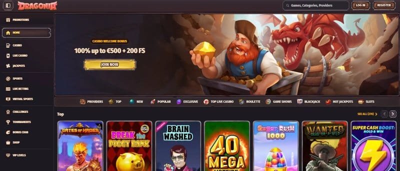Dragonia casino à France
